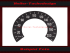 Speedometer Sticker for Honda CB 500T 1975 130 Mph to 210 Kmh