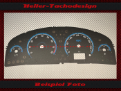 Speedometer Disc for Opel Vectra C Signum Petrol 260 Kmh with Rings