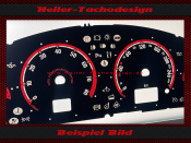 Speedometer Disc for Opel Vectra C Signum Petrol 260 Kmh with Rings