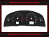 Speedometer Disc for Opel Vectra C Signum Diesel 260 Kmh with Rings
