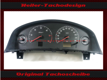 Tachoscheibe für Opel Vectra C Signum Diesel 250 Kmh Standard ohne Ringe