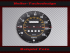 Speedometer Disc for Morgan Lotus or Sunbeam 0 to 280 Ø 92 mm 170 Mph to 280 Kmh