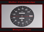 Speedometer Disc for Alfa Romeo Spider Coda Tronca 1969...