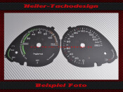 Speedometer dial Audi Q5 8R Hybrid 2010-2017 Mph zu Kmh