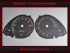 Tachoscheiben für Audi Q5 8R Hybrid 2010 bis 2017 160 Mph zu 260 Kmh