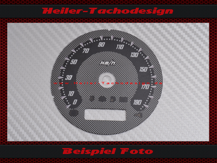 F22 Replacement dial F21 BMW F20 converted from MPH to Km/h BLACK Dia F23 