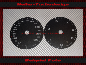 Speedometer Disc for Audi A6 A7 4G A8 4H Diesel 180 Mph to 300 Kmh