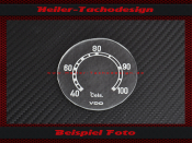 Glas Skala Fernthermometer Mercedes 380 MB 5000 Steyr...