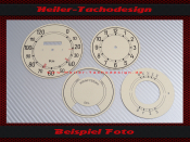 Set Speedometer Discs Mercedes 230 170v Roaster W136 120...
