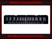 Speedometer Sticker Dial for Cadillac Serie 62 1959 120...