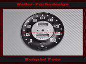 Tachoscheibe Austin Healey Frogeye Sprite Smiths MK1 100M...