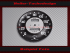 Speedometer Disc for Austin Healey Frogeye Sprite Smiths MK1 100M BNe Ø92 mm 100 Mph to 160 Kmh