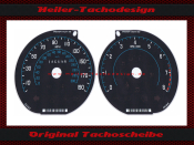 Speedometer Disc for Jaguar XK XKR S 2011 to 2013 190 Mph...