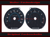 Speedometer Discs for Jaguar XK XKR S 2011 to 2013 190...
