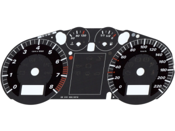 Original Speedometer Disc for Seat Ibiza Cordoba T-220 DZ-8