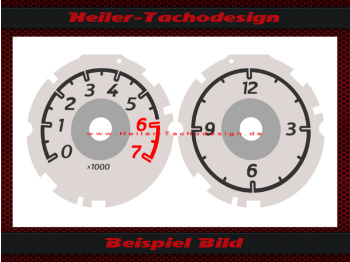 Petrol Tachometer and Clock