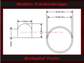 Diameter approx. 38 mm