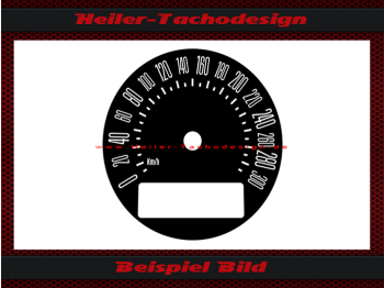 300 Kmh Speedometer Extension without Speedometer Adjustment