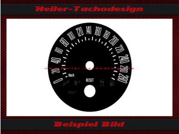 280 Kmh Speedometer Extension without Speedometer Adjustment