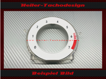 Only Tachometer disc (it may come to different colors to the original)