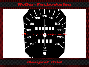 Tacho 220 Kmh Motometer