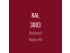 Color of the Disc - Ruby red RAL 3003