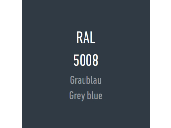 Farbe der Scheibe - Graublau RAL 5008