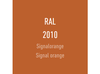 Farbe der Scheibe - Signalorange RAL 2010