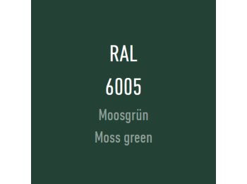Farbe der Scheibe - Moosgrün RAL 6005