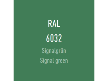Farbe der Scheibe - Signalgrün RAL 6032