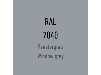 Farbe der Scheibe - Fenstergrau RAL 7040