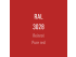 Color of the Disc - Pure red RAL 3028