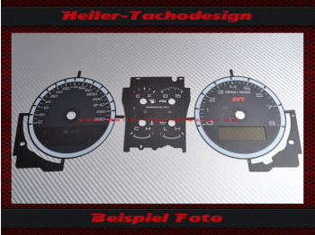 280 kmh scale extended without speedometer adjustment.