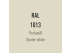 Color of the Disc - Oyster white RAL 1013