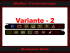 Variante - 2 siehe Bild