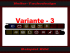 Variante - 3 siehe Bild