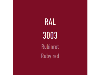 Color of the Disc - Ruby red RAL 3003