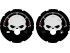 Totenkopf - 6 nur wenn Farbe der Scheibe Schwarz ist.