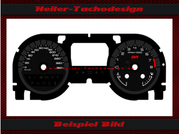 Skalierung 360 siehe Bild (nur mit Tachojustierung)
