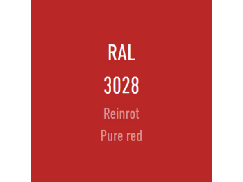 Color of the Disc - Pure red RAL 3028