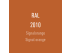 Color of the Disc - Signal orange RAL 2010