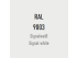 Color of the Disc - Signal white RAL 9003
