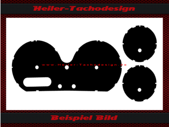 Tachoscheibe + Drehzahlmesser + Zusatzinstrumente siehe Bild