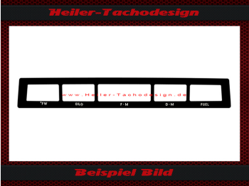 FW - OIL/p - FM - DM - FUEL siehe Bild